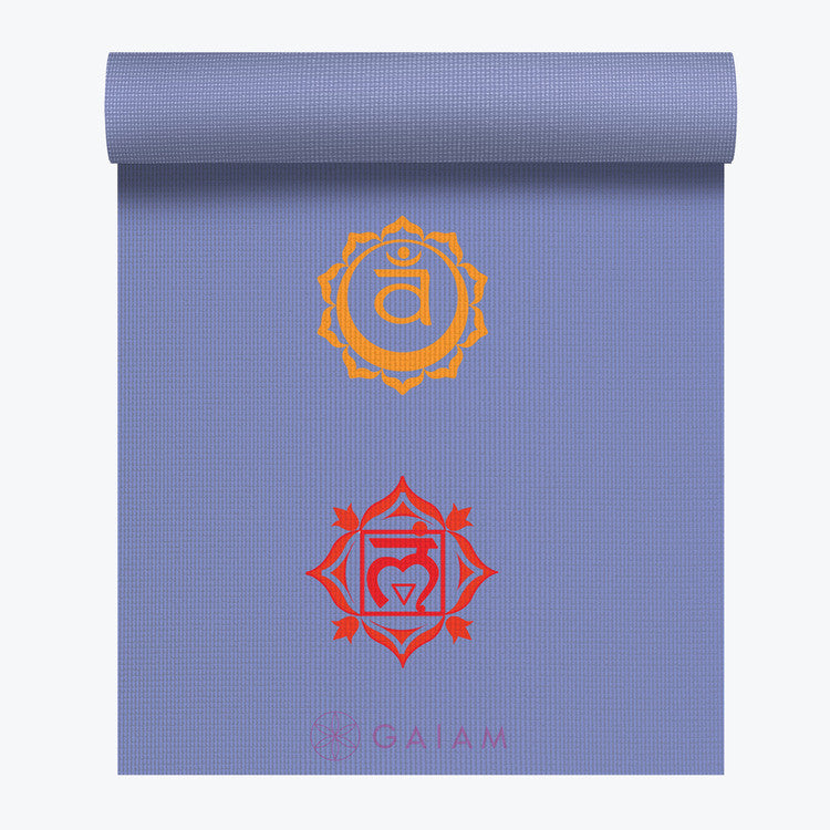 Chakra Print Yoga Mat (4mm)